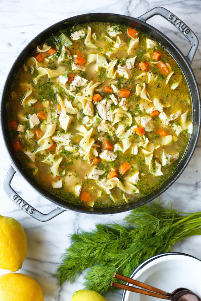 HOMESTYLE CHICKEN NOODLE SOUP