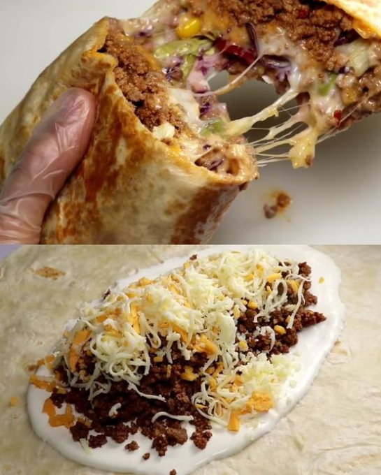 Nacho Cheese Beef Wrap – OMG DON’T LOSE THIS