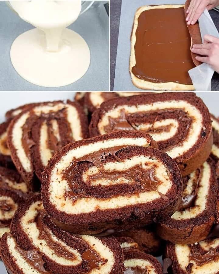 Chocolate rolls: the whole family will love the result