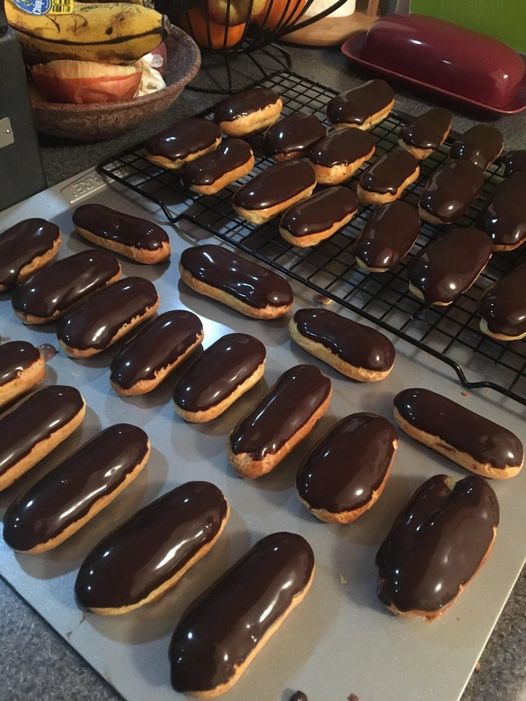 Classic Chocolate Eclairs