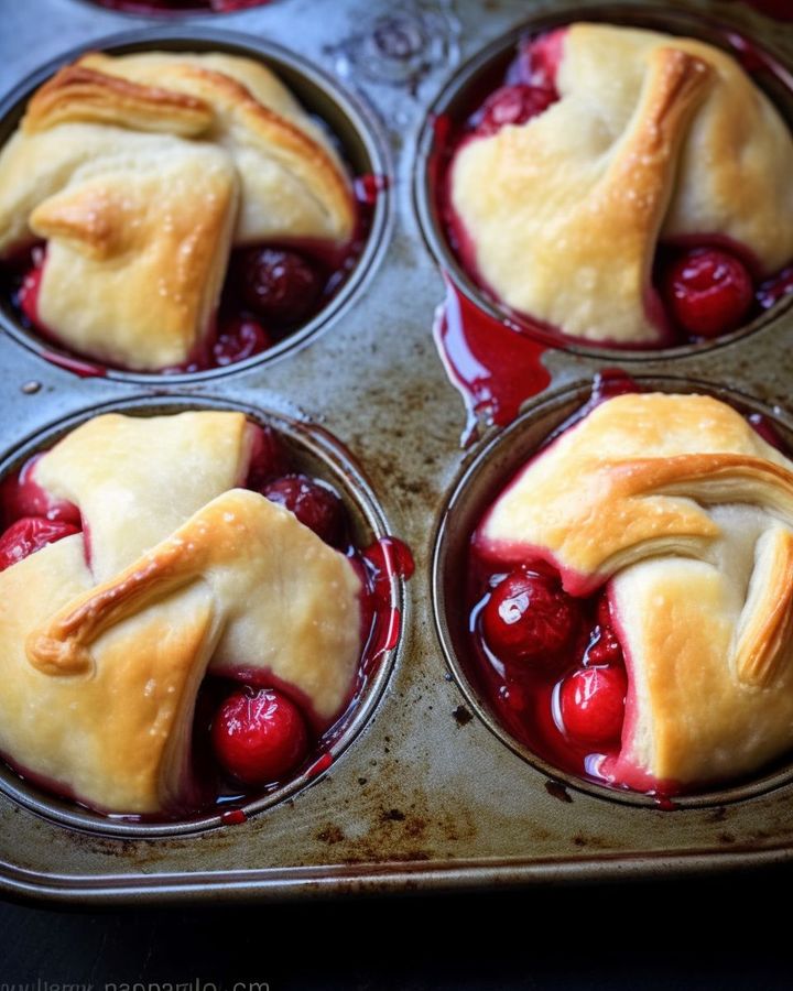 Easy Cherry Pie Bites