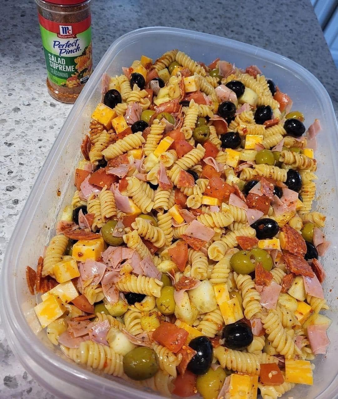 THE ULTIMATE PASTA SALAD