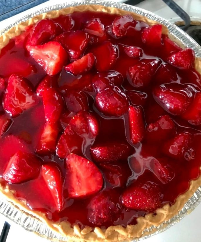 Big Boys Fresh Strawberry Pie