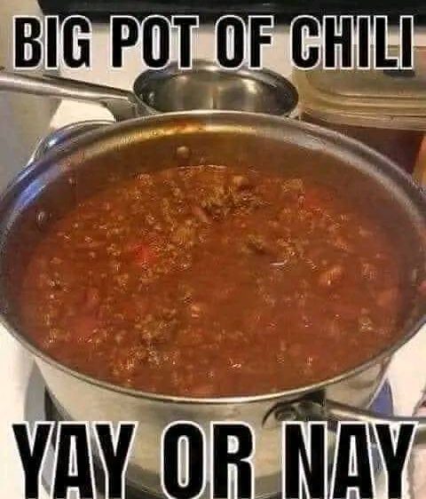 HUGE POT of Chilli At Home