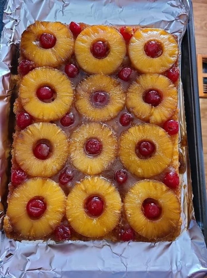 Pineapple Upside Down Cake