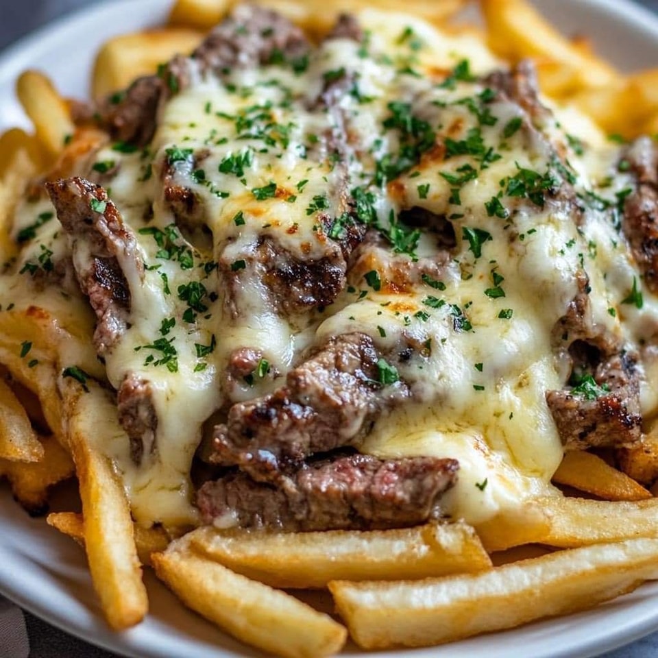 Philly Steak Cheese Fries