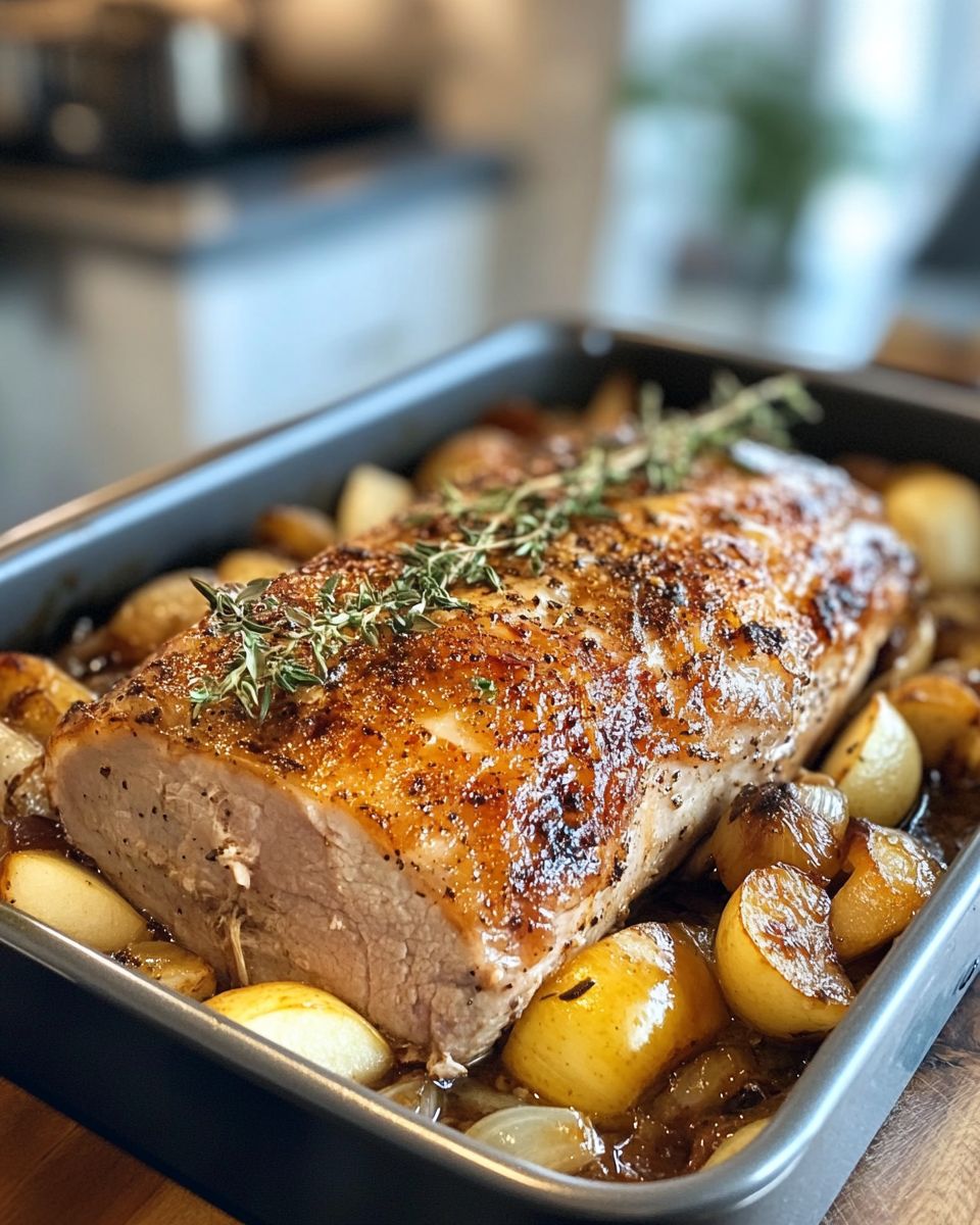 Baked Autumn Pork Roast