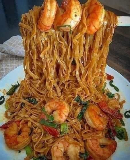 Garlic Shrimp Pasta