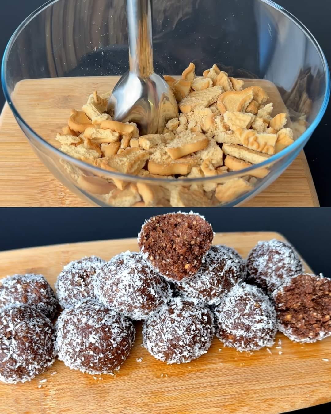 Coconut Chocolate Balls Recipe (No-Bake)