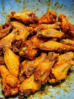 Hot Honey Peach Wings