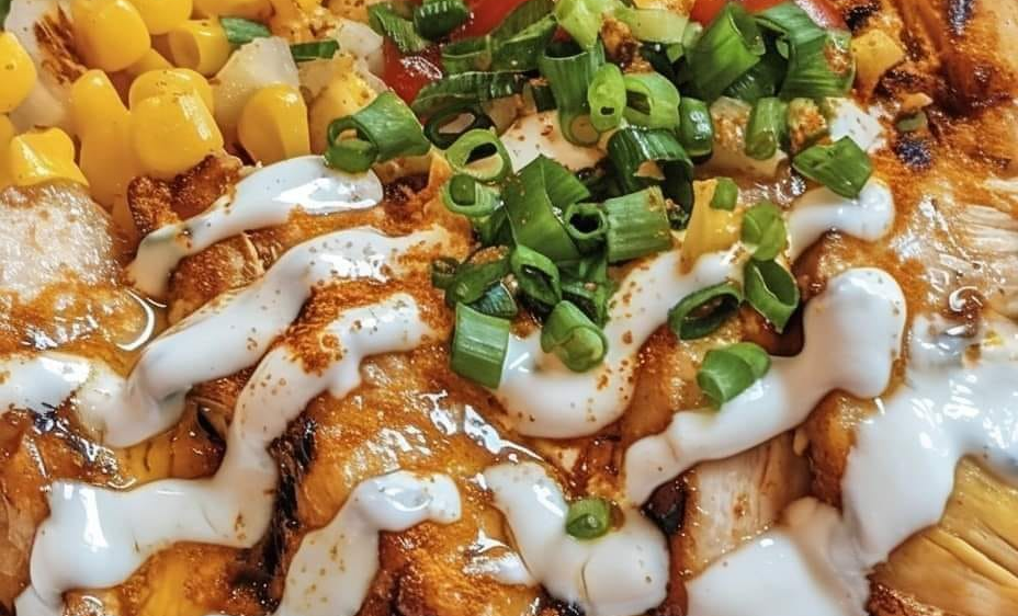 Street Corn Chicken Rice Bowl