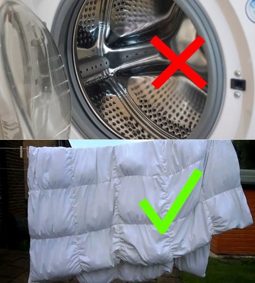 How to clean a comforter that doesn’t fit in the washing machine