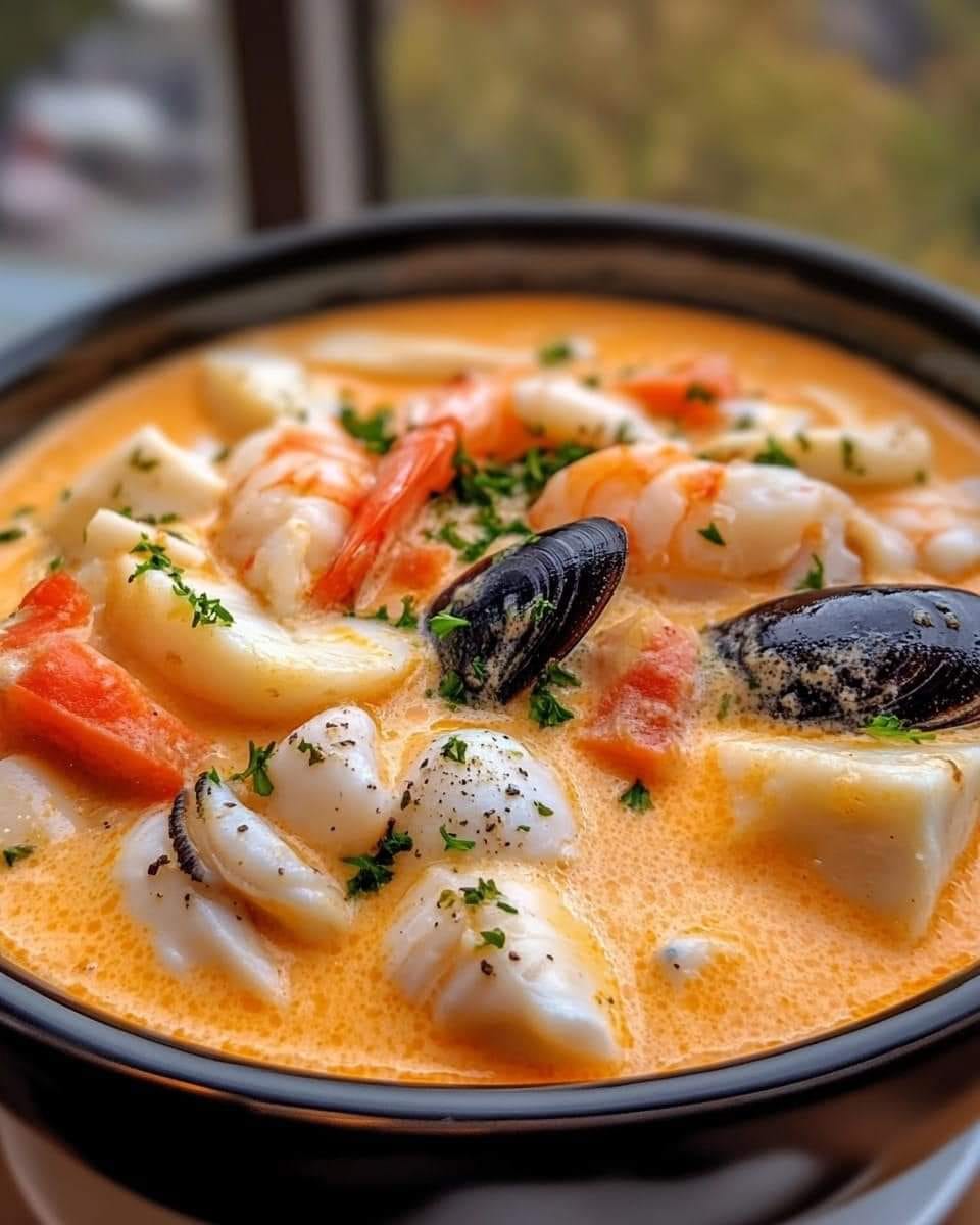 French Seafood Soup (Bouillabaisse