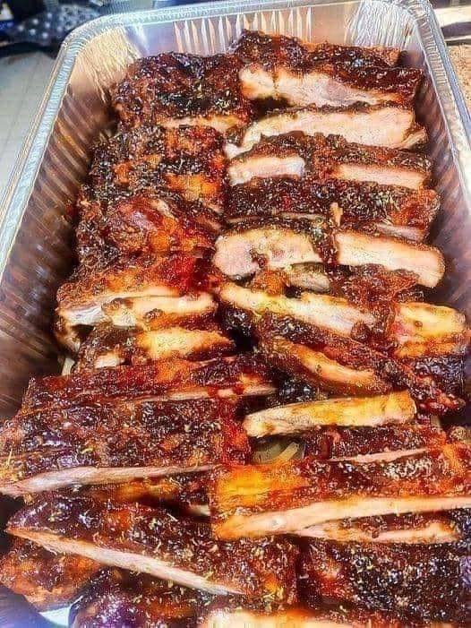 Ribs with Honey Garlic Ingredients Four