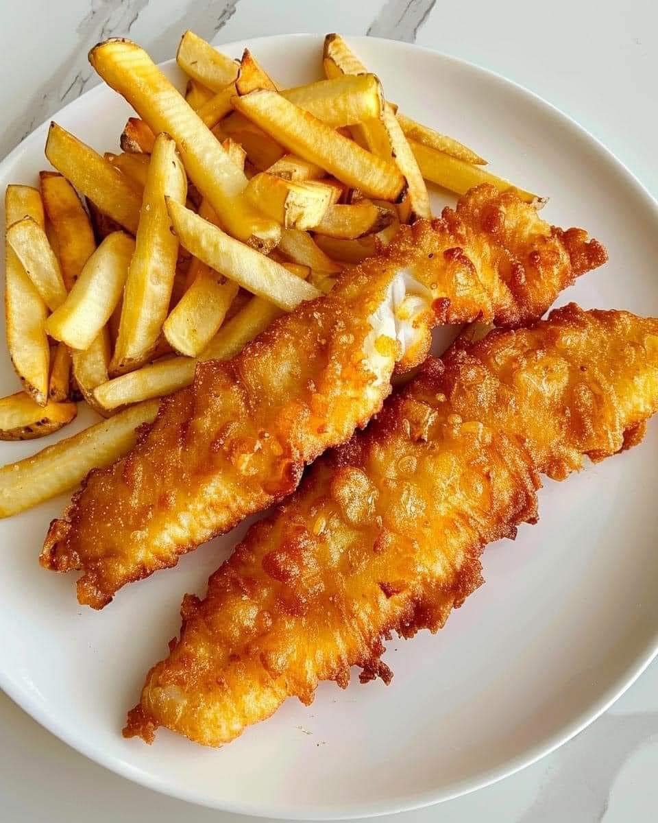 WOULD YOU EAT THESE CRUNCHY FISH FINGERS & GOLDEN FRIES