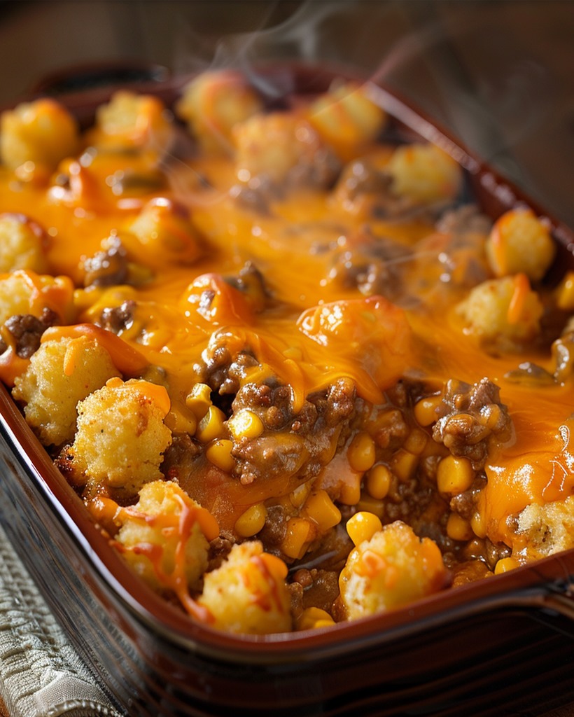 Western Tater Tot Casserole