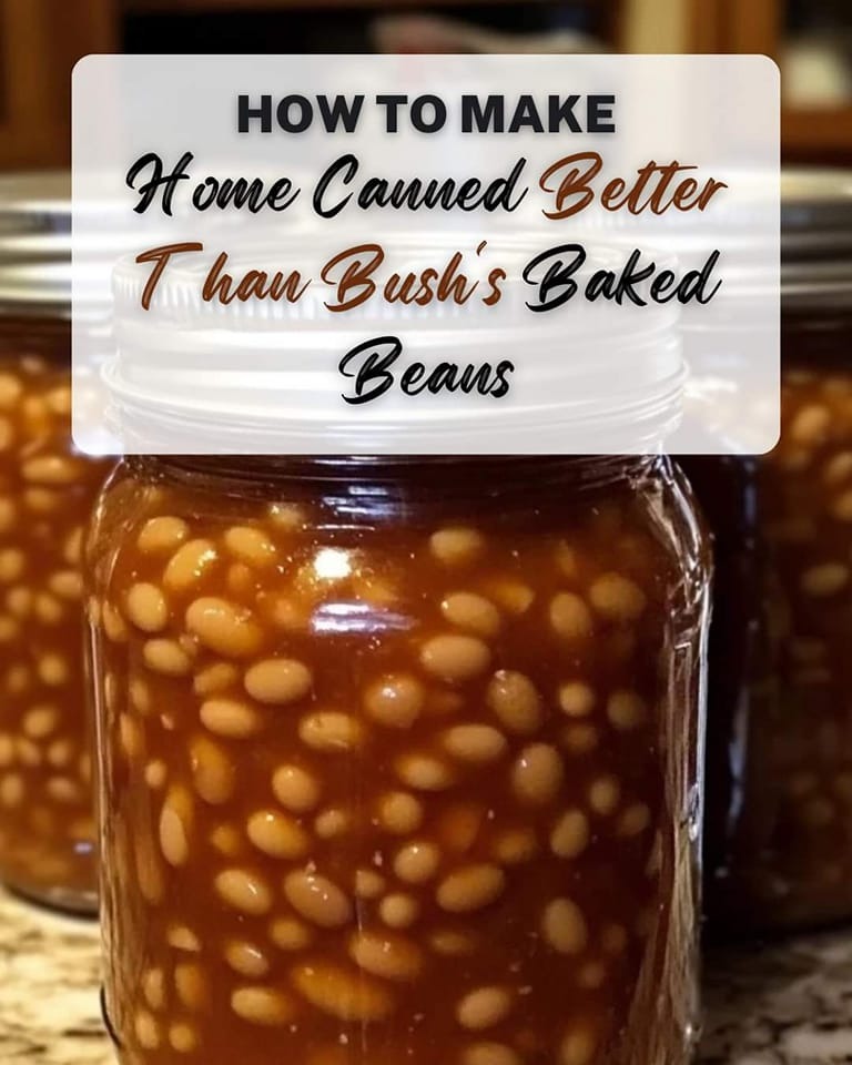 Home Canned Better Than Bush’s Baked Beans