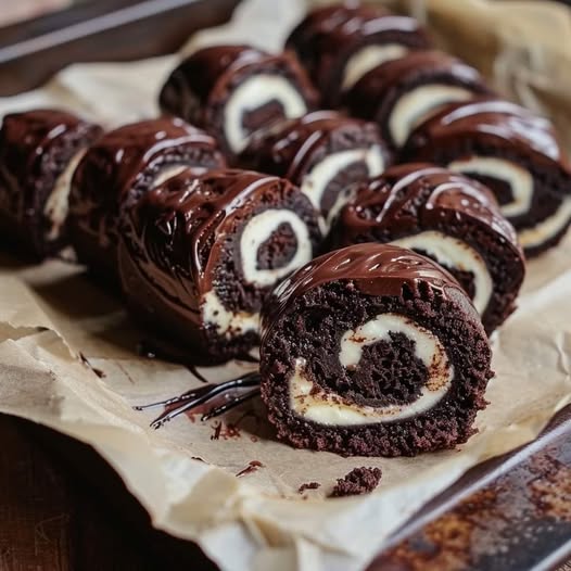 Chocolate Brownie Rolls