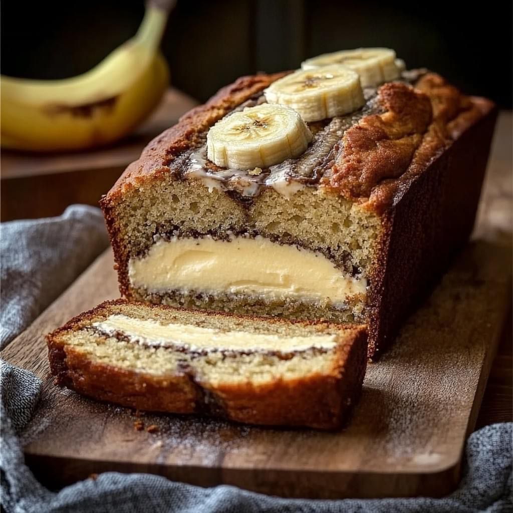 Cream Cheese Banana Bread – light, moist and delicious!