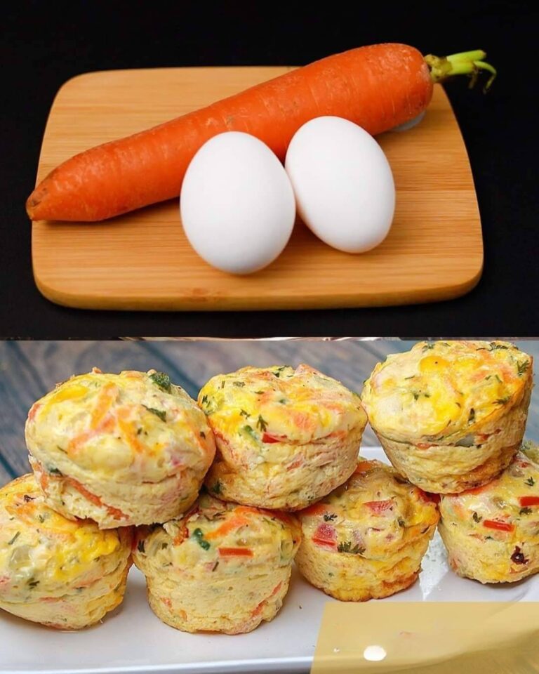 Vegetable Omelet Muffins for Kids Recipe