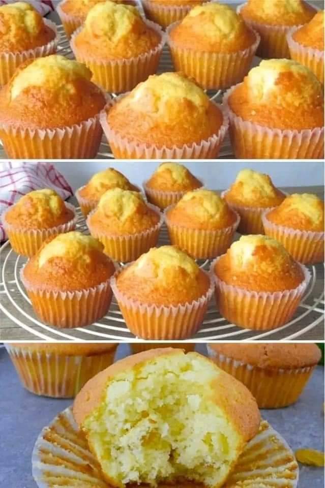 Super Fluffy Homemade Muffins recipe