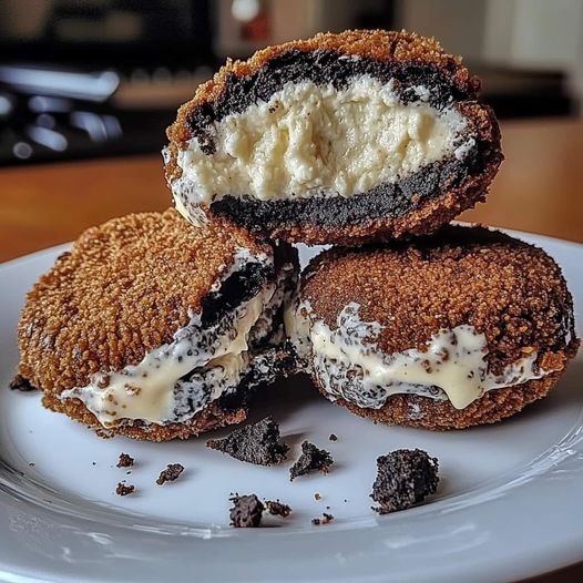 Oreo Cream Cheesecake Cookies & Cookies 🍪🧀