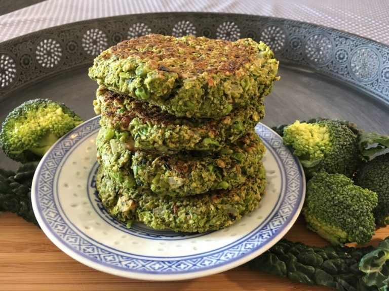 Broccoli Burgers: No Flour, No Eggs, No Potatoes, No Starch!