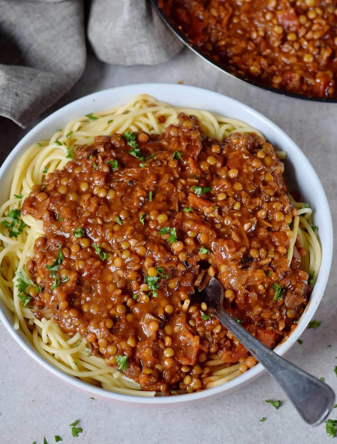 Hearty Lentil Bolognese