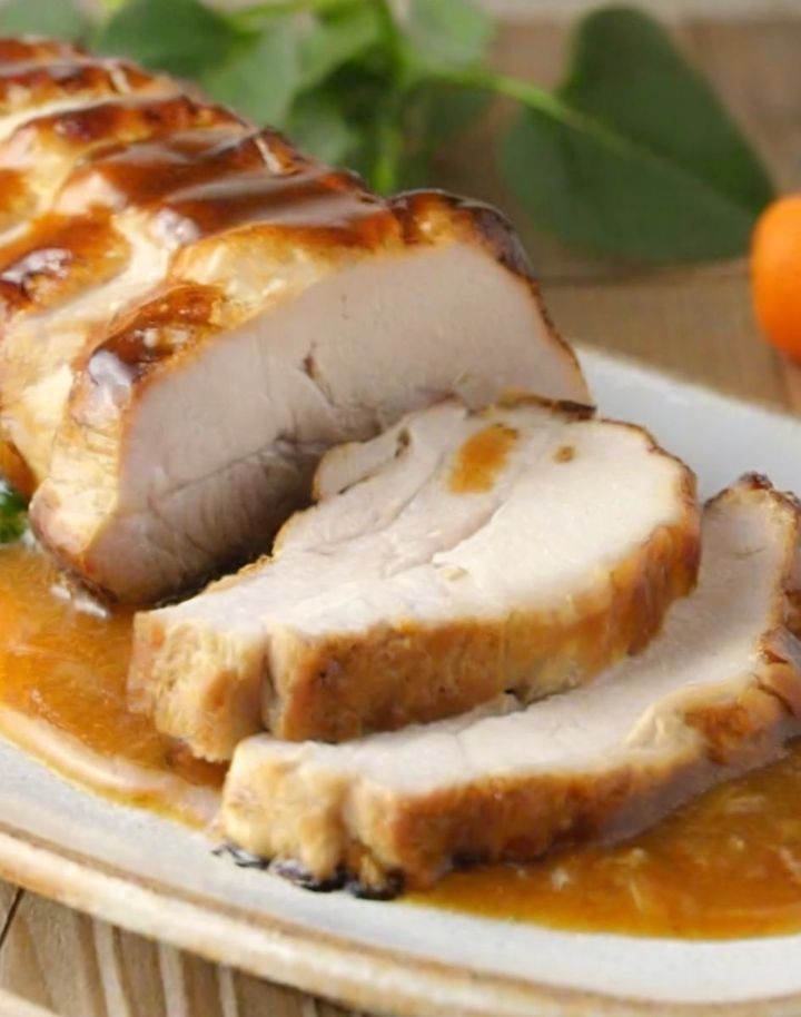 Pork Tenderloin with Orange Sauce