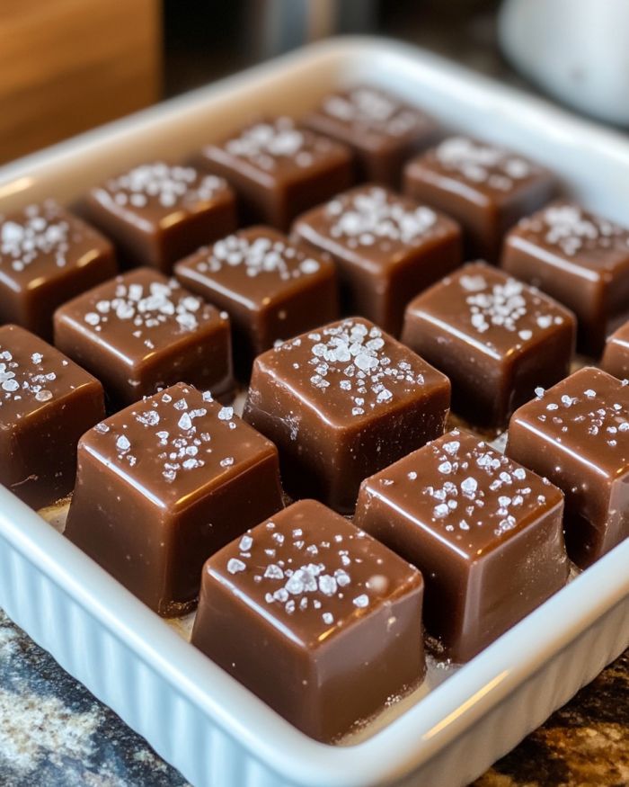 Chocolate Sea Salt Caramels