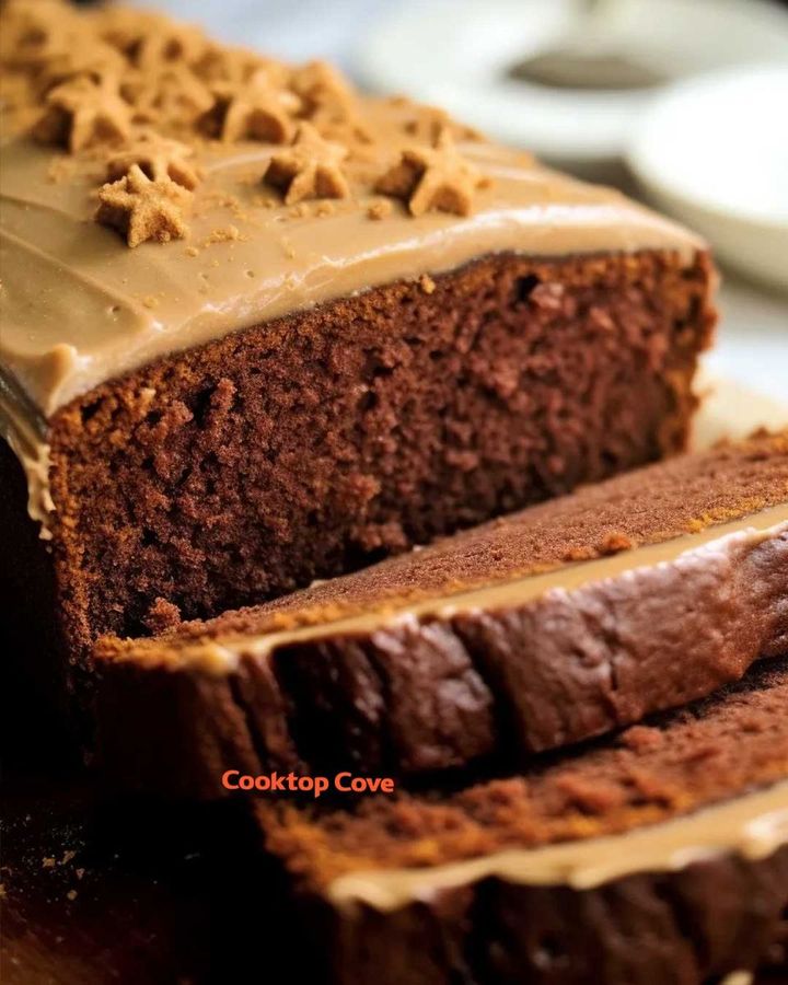 Gingerbread Cake with Cinnamon Molasses Frosting