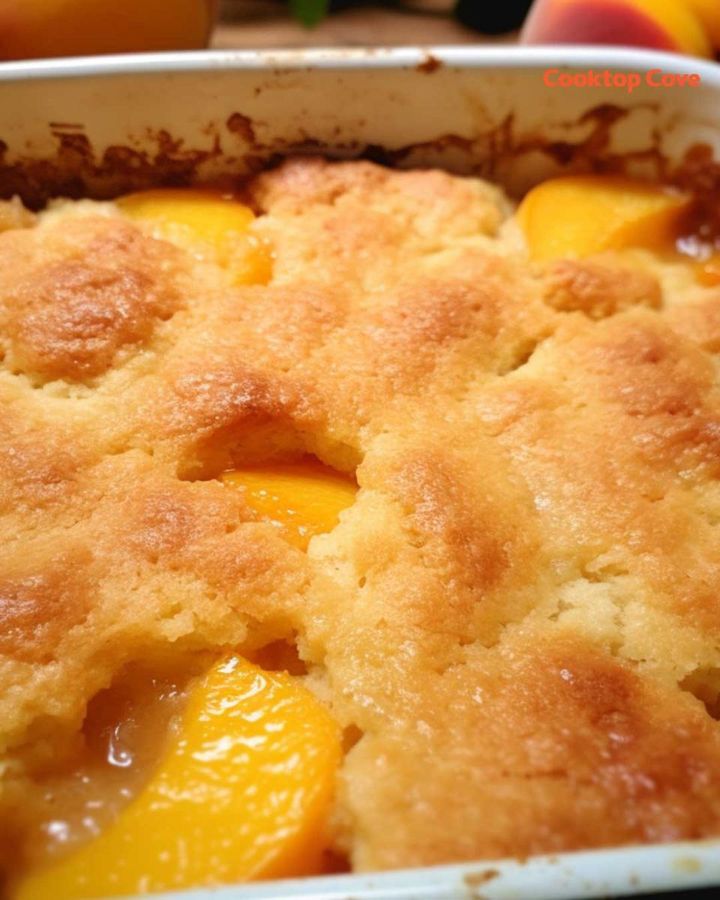 Easy Peach Cobbler Recipe: