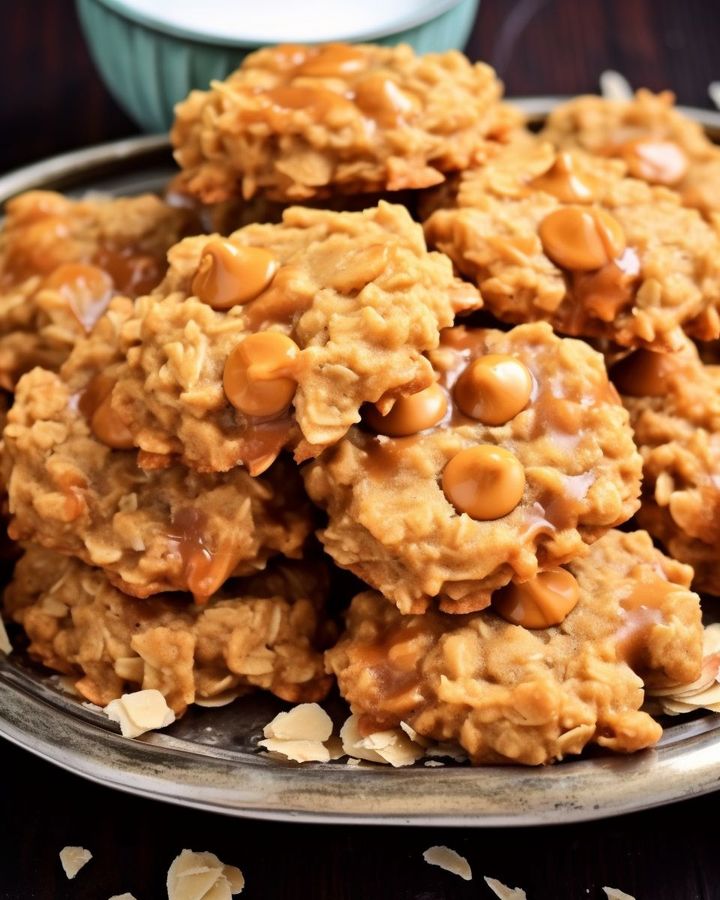 No Bake Oatmeal Scotchies