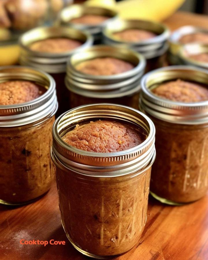 Banana Bread in a Mason Jar