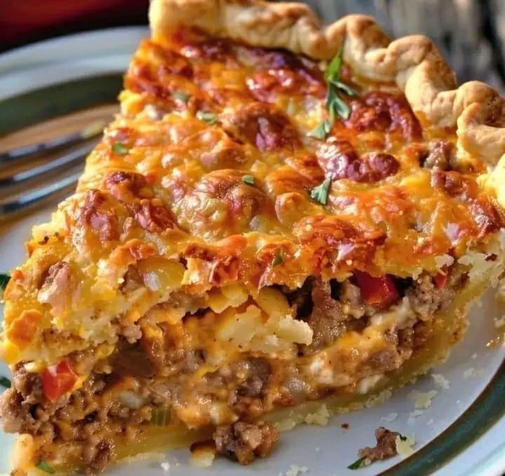 Hearty Meat and Potato Pie