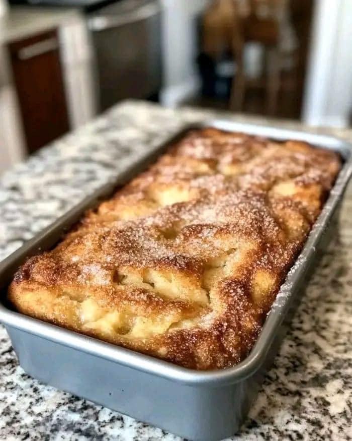 Irresistible cinnamon apple bread