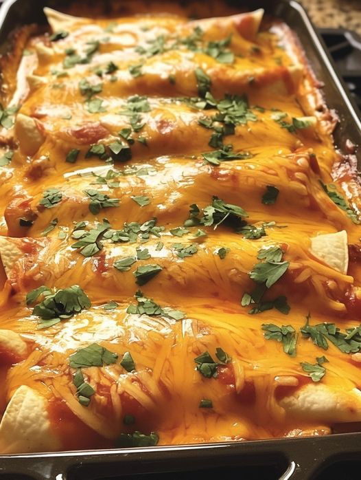 Spinach and Cheese Enchiladas 🥑🧀