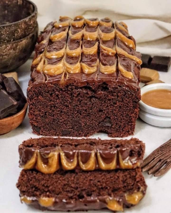 “Ultimate Chocolate Caramel Delight Cake”