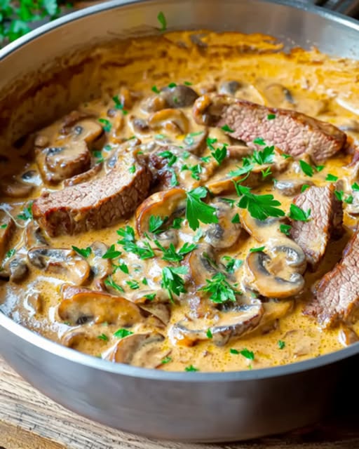 Beef Stroganoff by Alain Ducasse