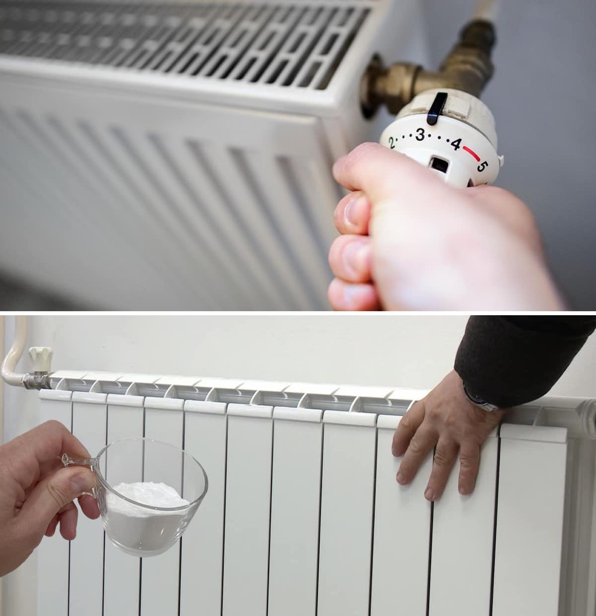 How to clean radiators without making dust all over the house