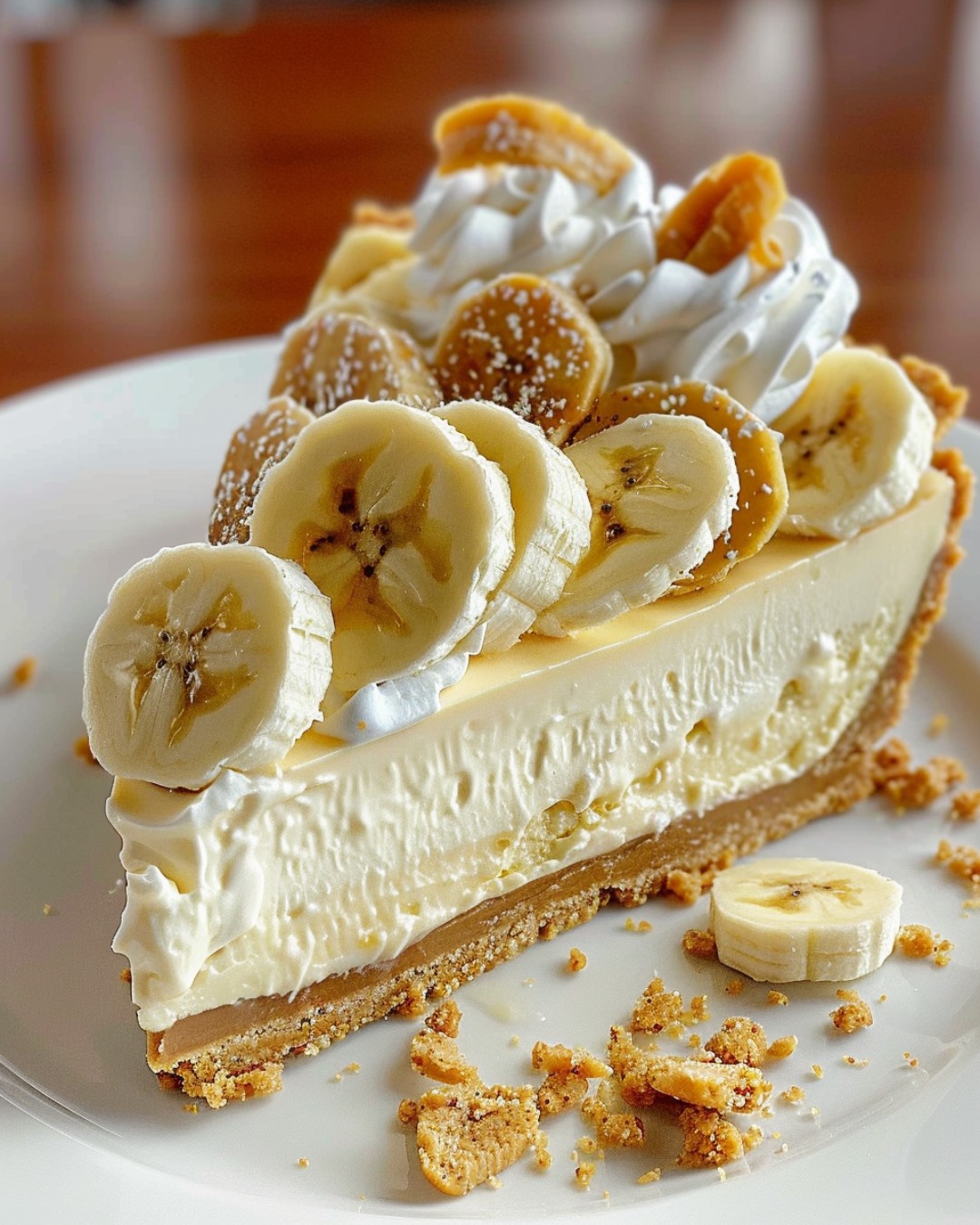 🍌 Banana Cream Cheesecake 🍰