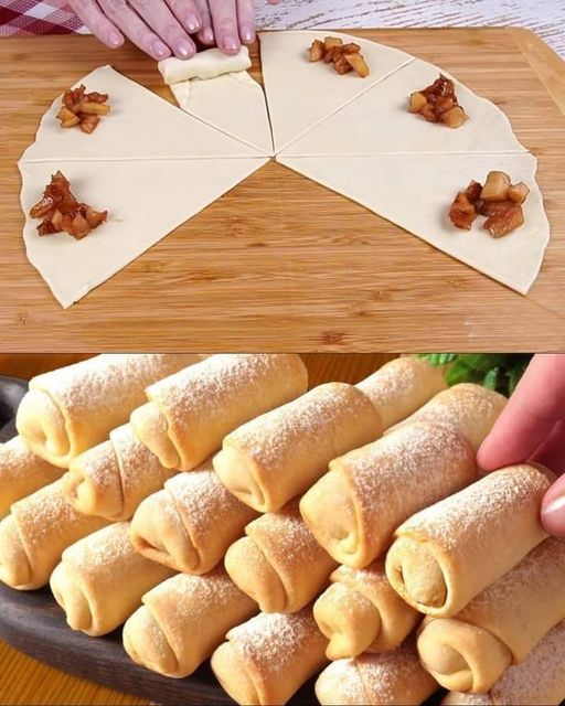 Apple-Filled Rolls Recipe