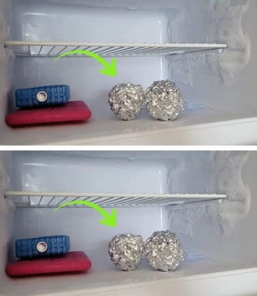 Aluminum foil in the freezer, why you should do it: you save money