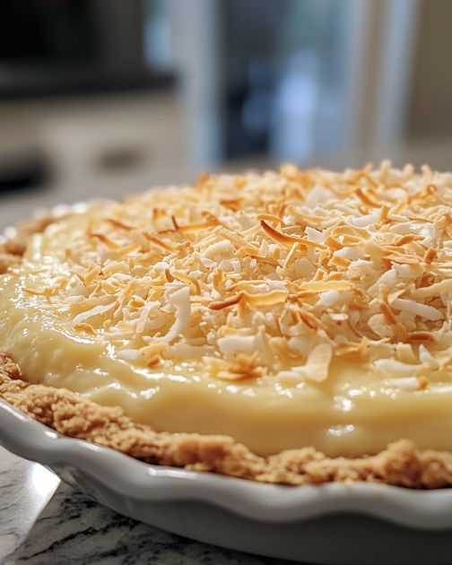 Coconut Custard Pie