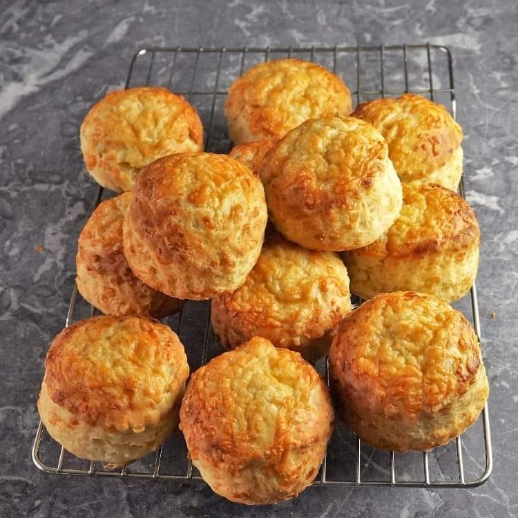 Air Fryer Cheese Scones