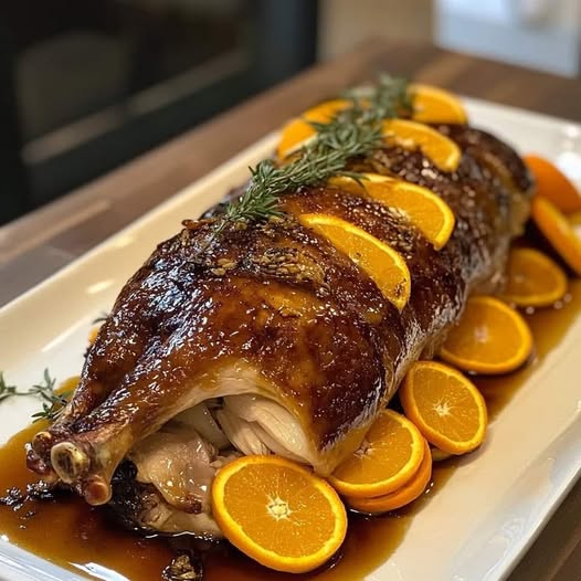 ‼️ZESTY ROAST DUCK WITH ORANGE GLAZE‼️