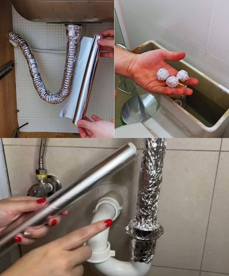 The Aluminum Foil Bathroom Trick Will Help You With A Big Problem!