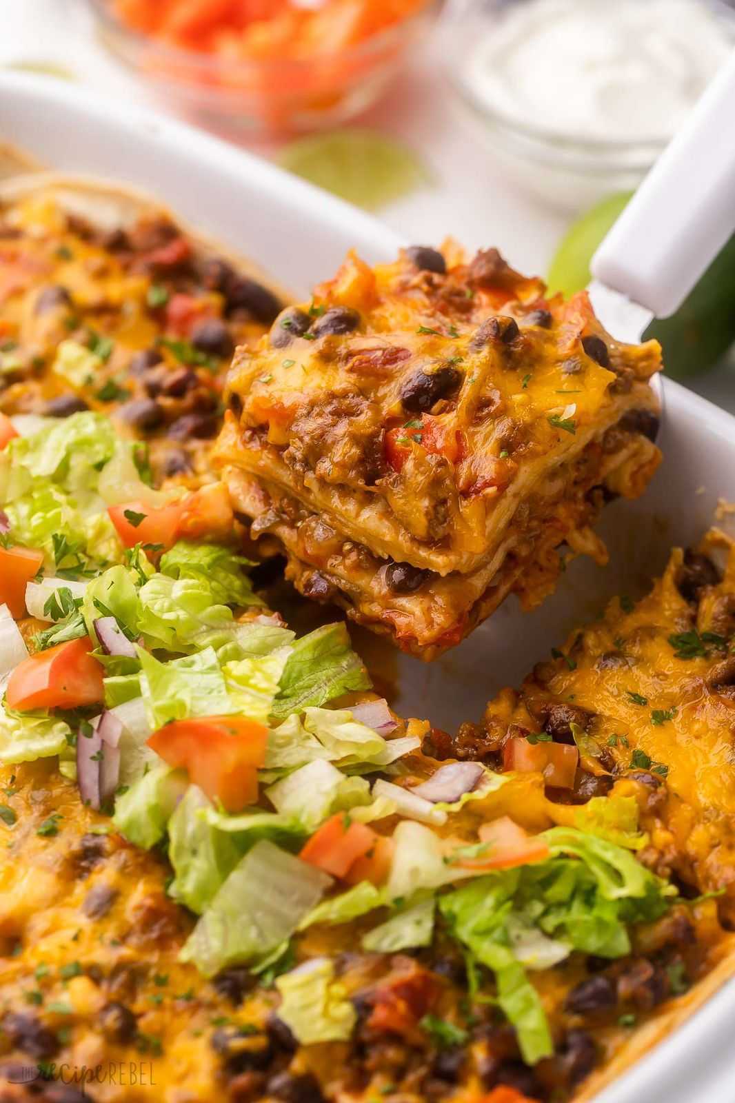 Walking Taco Casserole