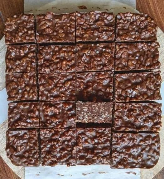 No Bake homemade crunch bars