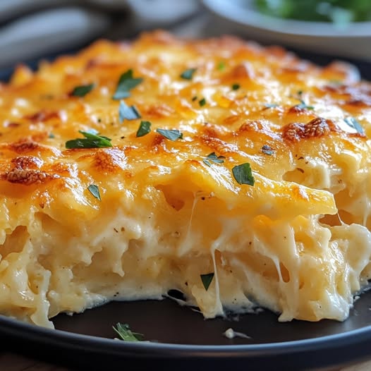 Cheesy Hashbrown Casserole 😍the recipe in the first comment 😍😍